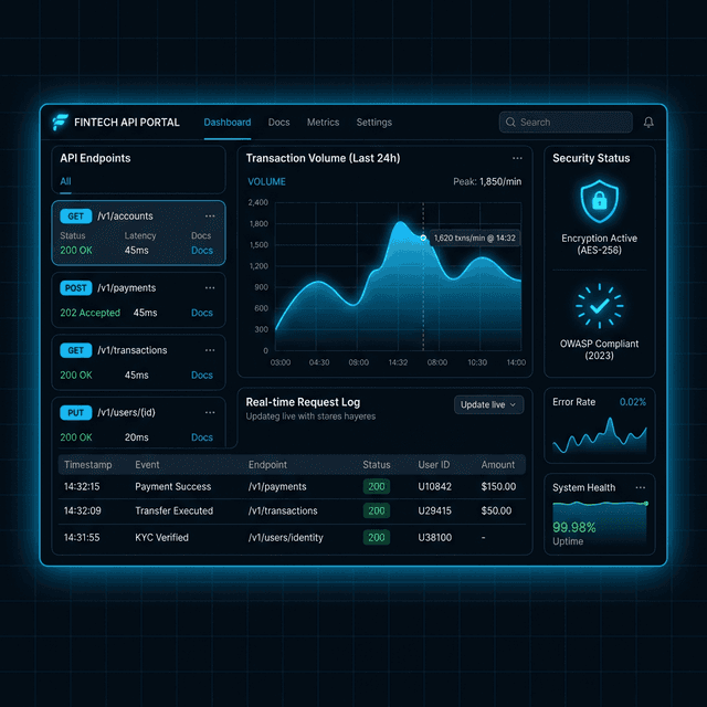 FinTech API Layer preview